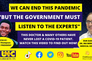 We Can End This Pandemic! But Governments Must Listen!