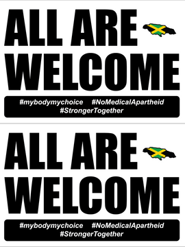 [BULK] ALL ARE WELCOME SIGNS