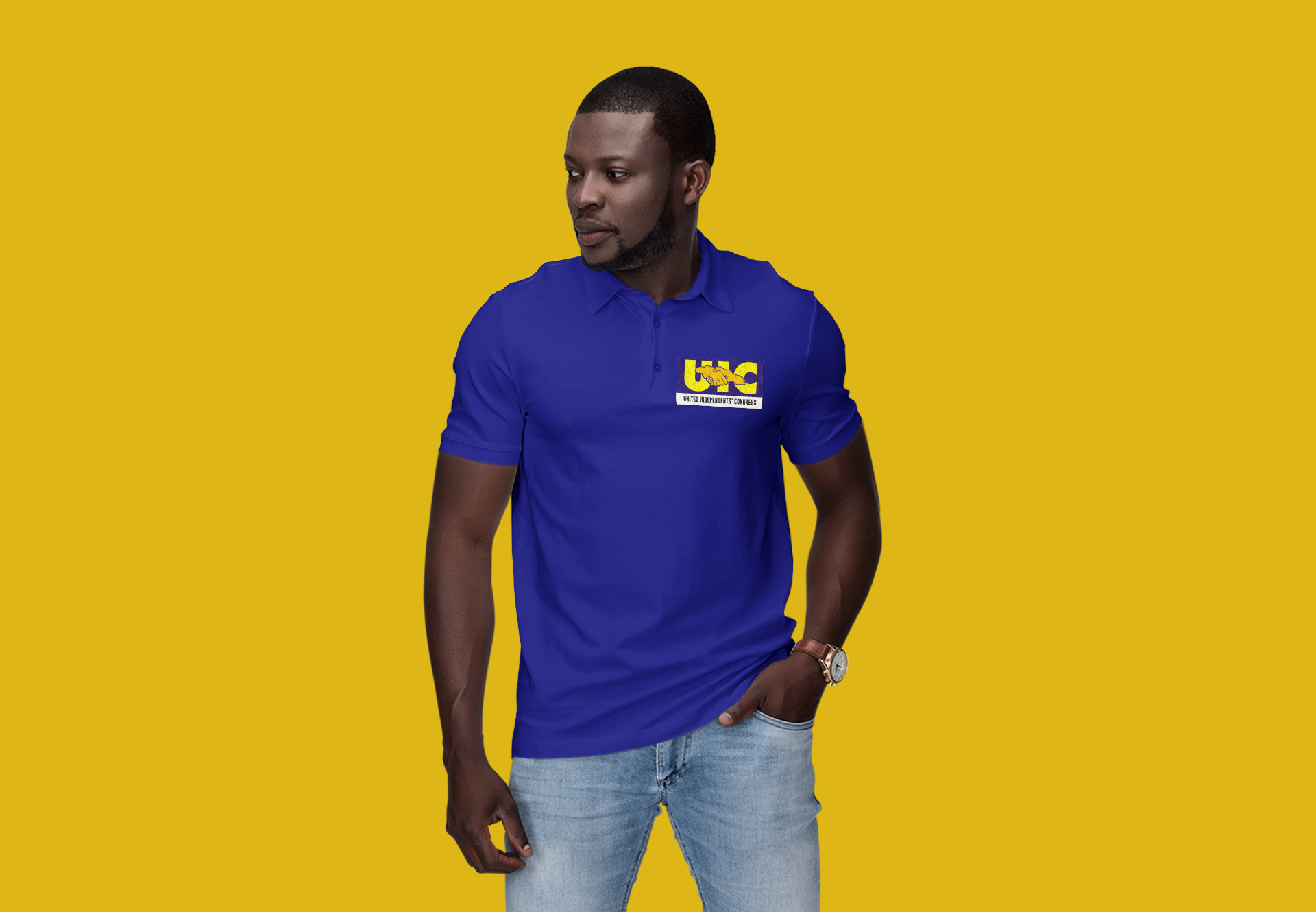 UIC Blue Liberty Polo Shirt - Unisex (DIASPORA ONLY)